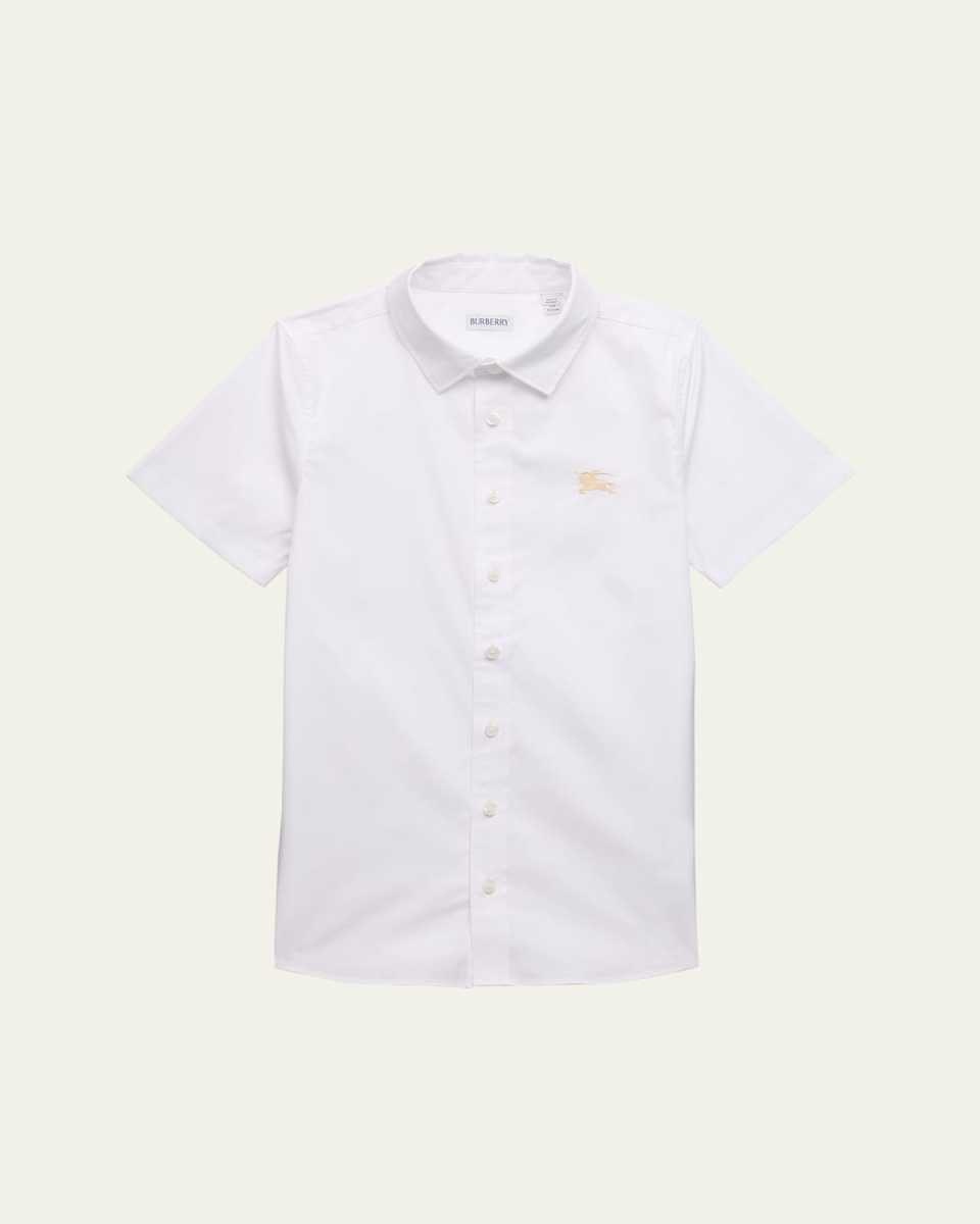 Boy's Owen EKD Short-Sleeve Shirt, Size Newborn-14